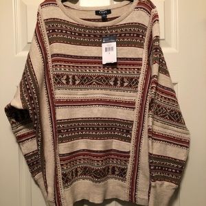 NWT Chaps Sweater